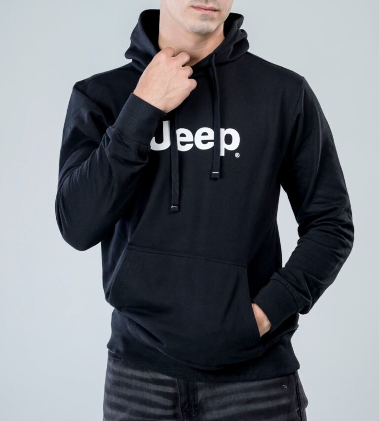 Hoodie Jeep - JMN24127BLACK