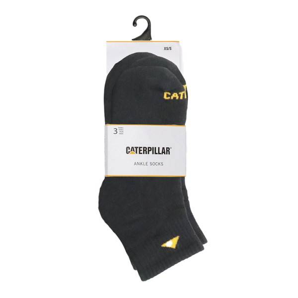 CAT - Medias - Ankle sock - 3 pack / Negro