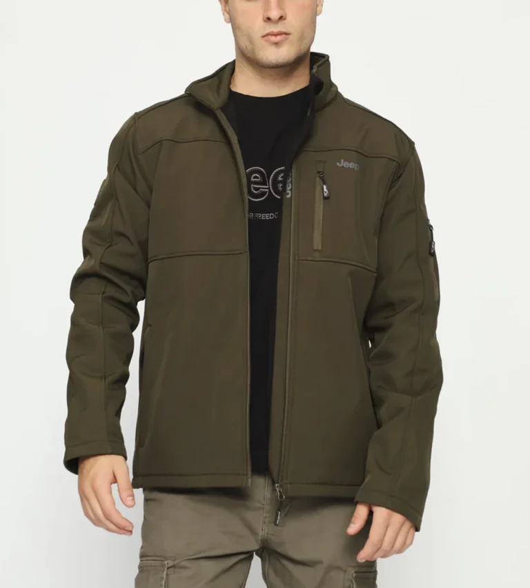 Campera Waterproof Jeep Softshell Olive