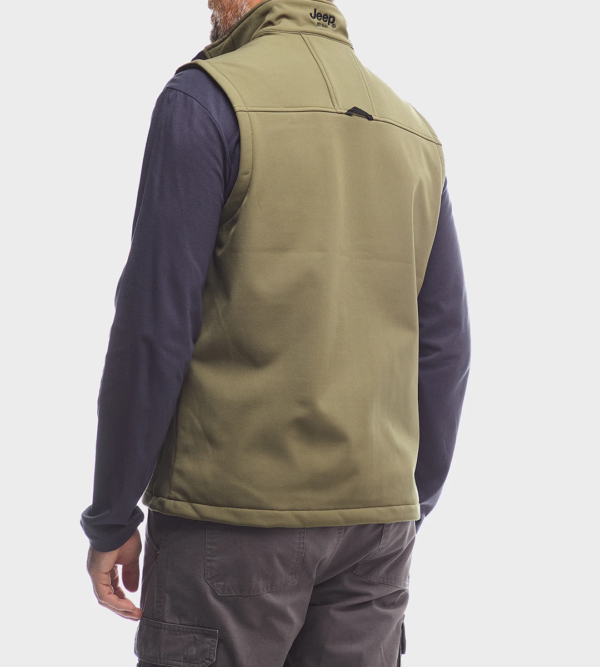 Chaleco Waterproof Jeep Softshell - Olive