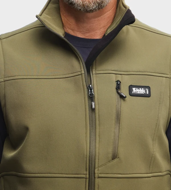 Chaleco Waterproof Jeep Softshell - Olive