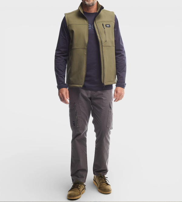 Chaleco Waterproof Jeep Softshell - Olive
