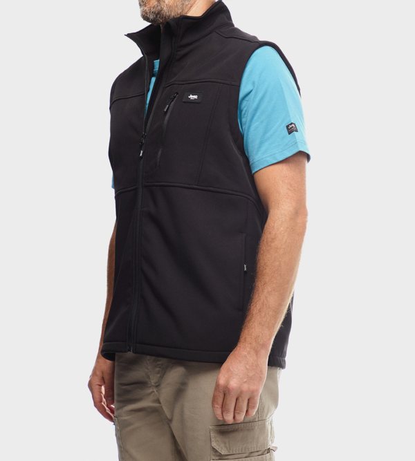 Chaleco Waterproof Jeep Softshell - Black