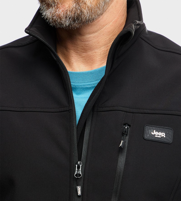 Chaleco Waterproof Jeep Softshell - Black
