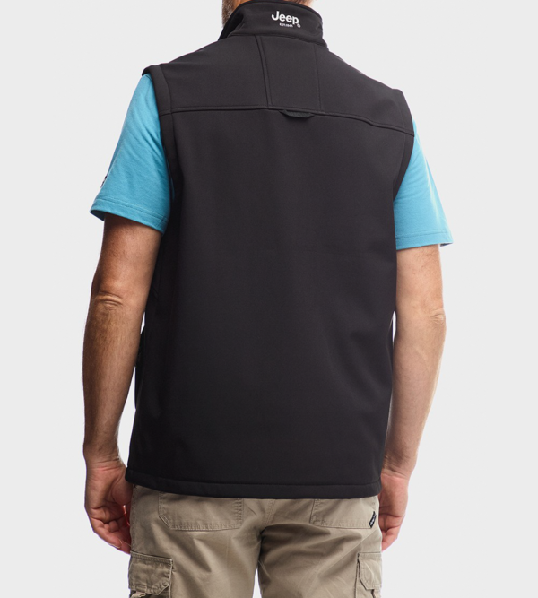 Chaleco Waterproof Jeep Softshell - Black