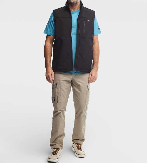 Chaleco Waterproof Jeep Softshell - Black