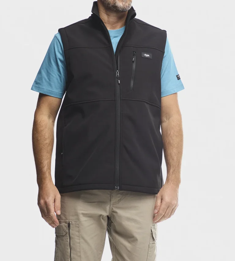 Chaleco Waterproof Jeep Softshell - Black