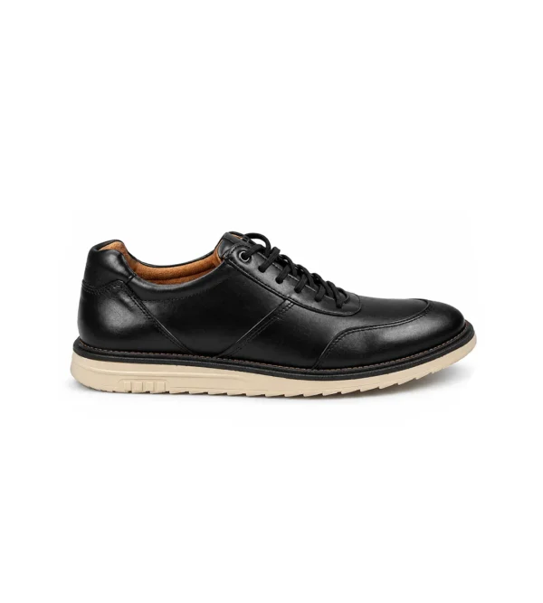 CBG003 - Calzado Perlatto Cambridge - Cuero Roma Preto Lustro