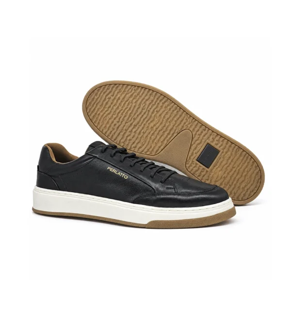 Calzado Perlatto Class - Preto Lustro - CLA005