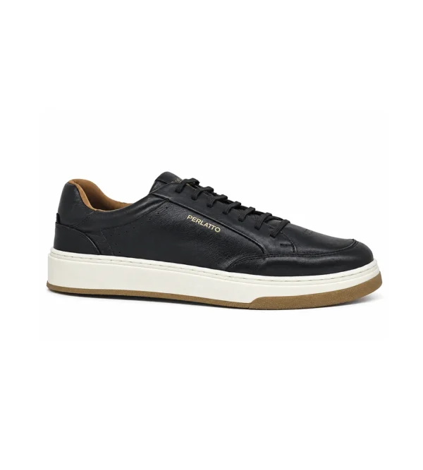 Calzado Perlatto Class - Preto Lustro - CLA005