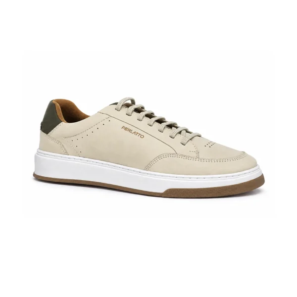 Calzado Perlatto Class - Off/Cam Marfim - CLA005